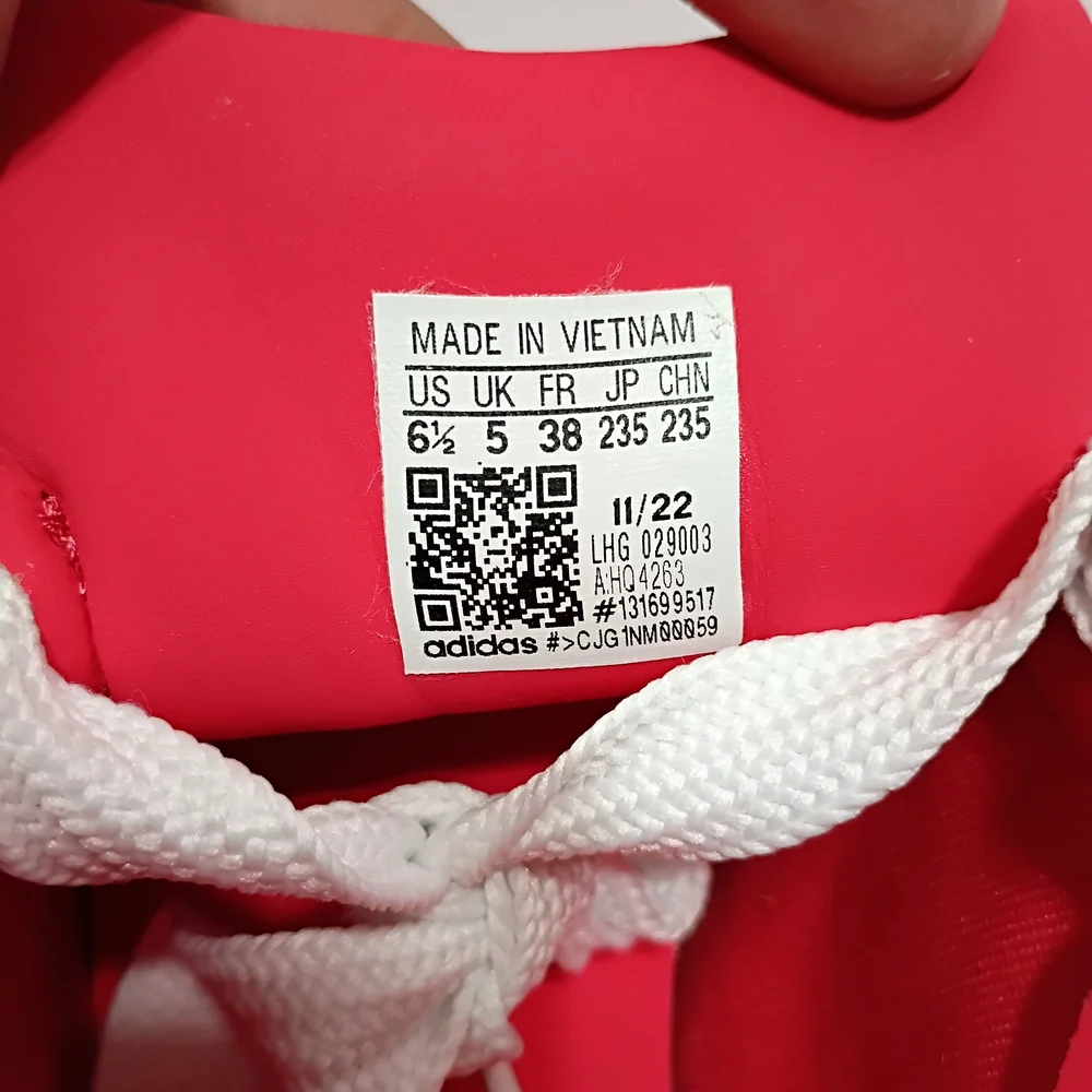 Adidas Campus 00s Red Halo Blush Premium Suede Sneakers - Picture 11 of 14